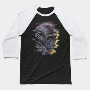 Gorilla Baby Baseball T-Shirt